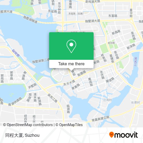 同程大厦 map