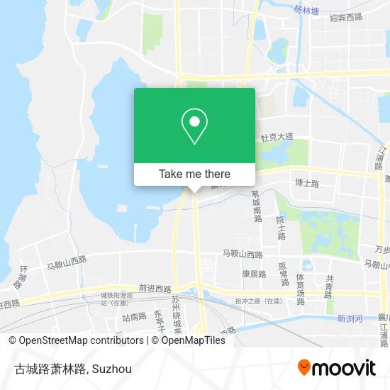 古城路萧林路 map