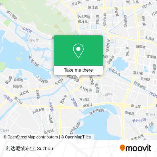 利达呢绒布业 map