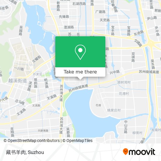 藏书羊肉 map