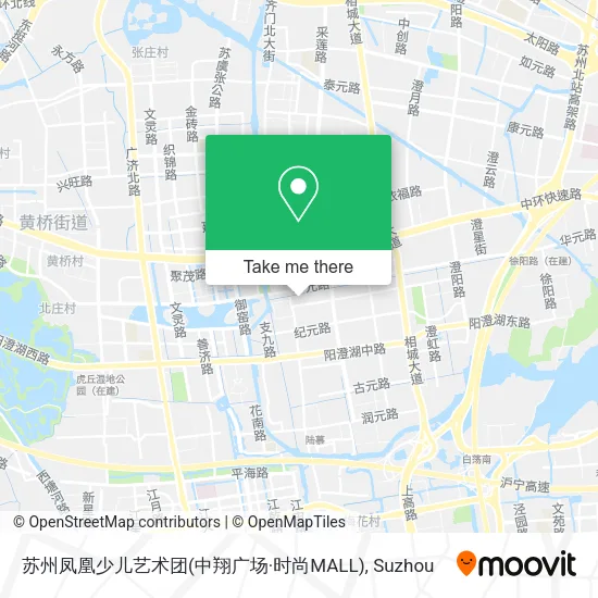 苏州凤凰少儿艺术团(中翔广场·时尚MALL) map