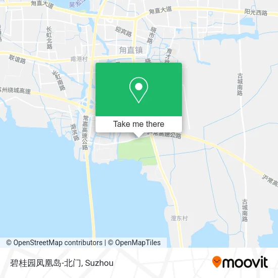 碧桂园凤凰岛-北门 map