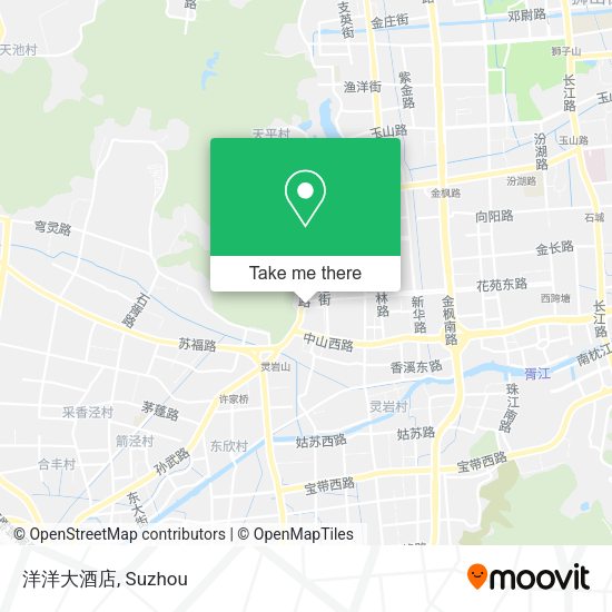 洋洋大酒店 map