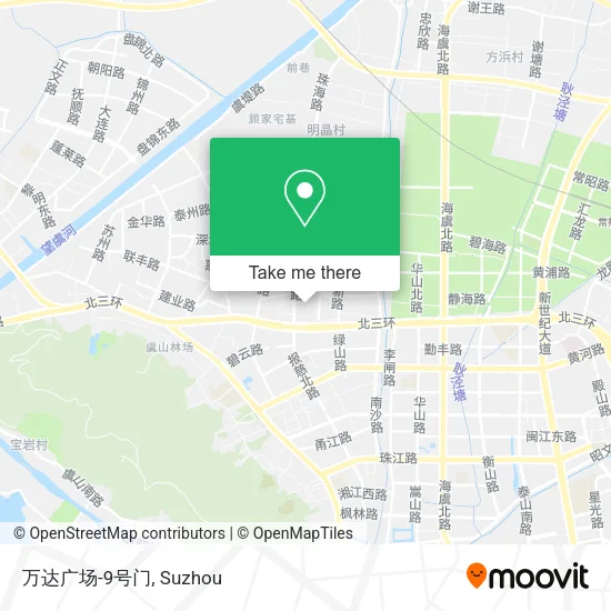 万达广场-9号门 map