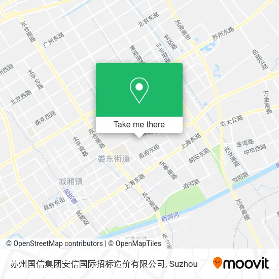 苏州国信集团安信国际招标造价有限公司 map