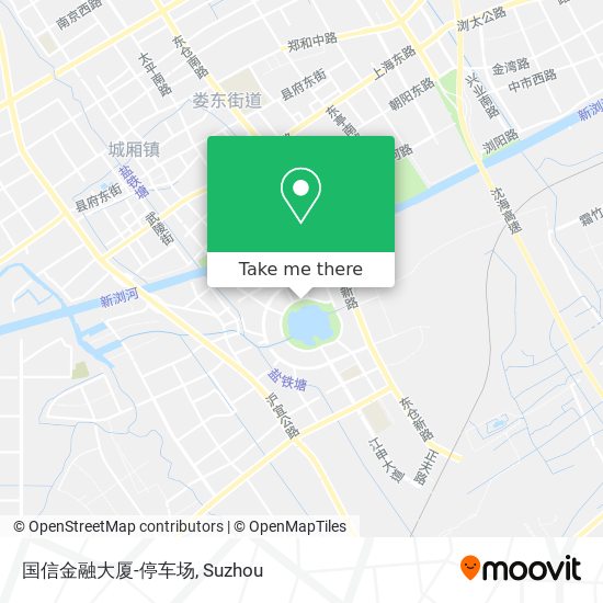 国信金融大厦-停车场 map