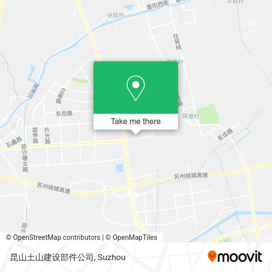 昆山土山建设部件公司 map