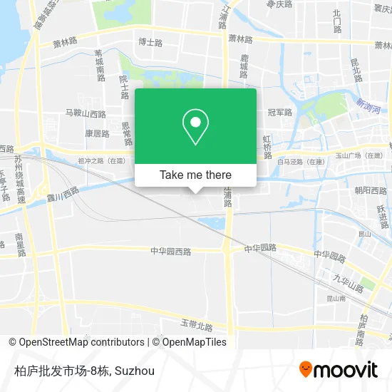 柏庐批发市场-8栋 map