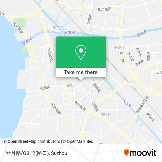 牡丹路/G312(路口) map