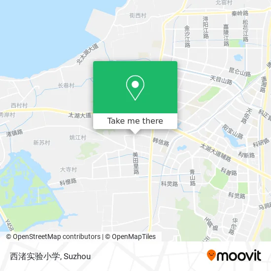 西渚实验小学 map