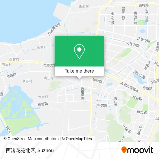 西渚花苑北区 map
