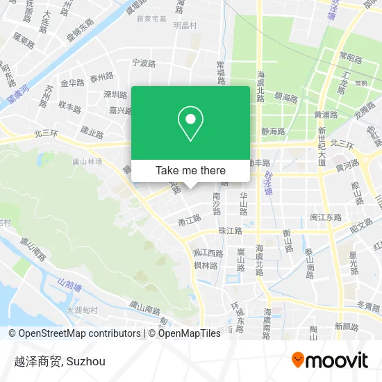 越泽商贸 map