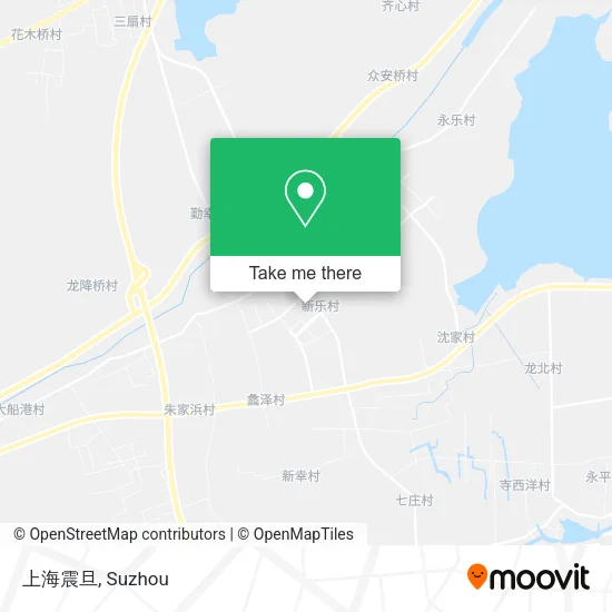 上海震旦 map