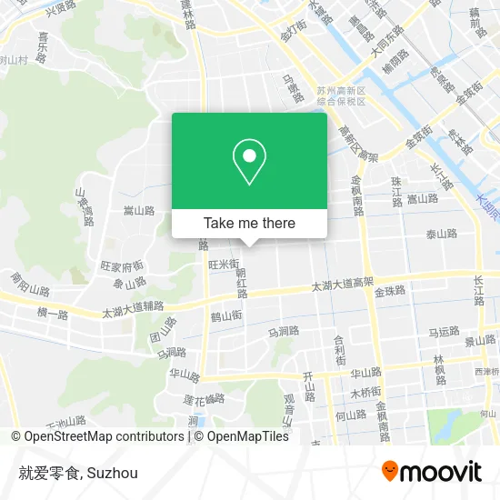 就爱零食 map