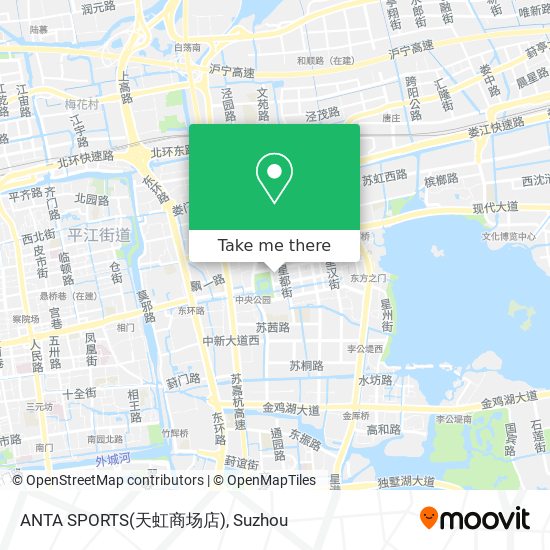 ANTA SPORTS(天虹商场店) map