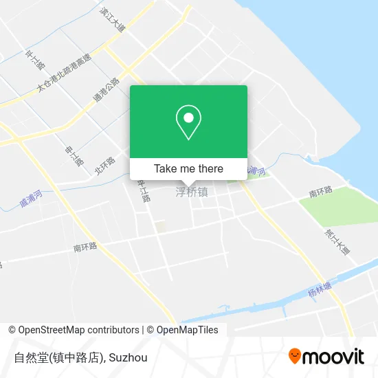自然堂(镇中路店) map