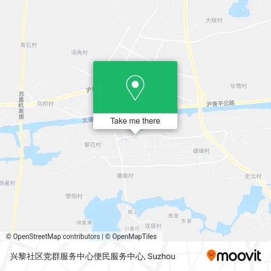 兴黎社区党群服务中心便民服务中心 map