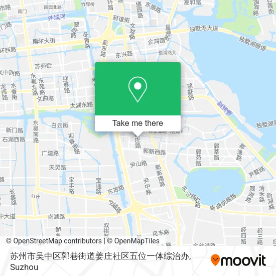 苏州市吴中区郭巷街道姜庄社区五位一体综治办 map