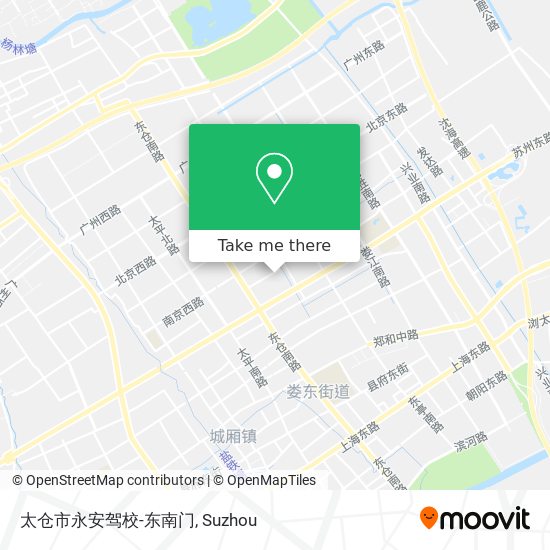 太仓市永安驾校-东南门 map