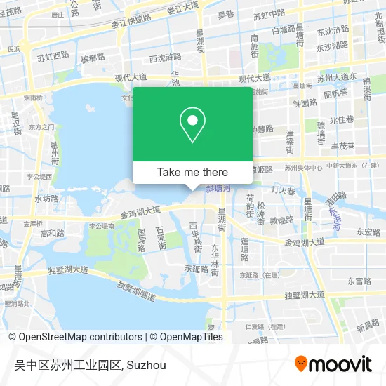吴中区苏州工业园区 map