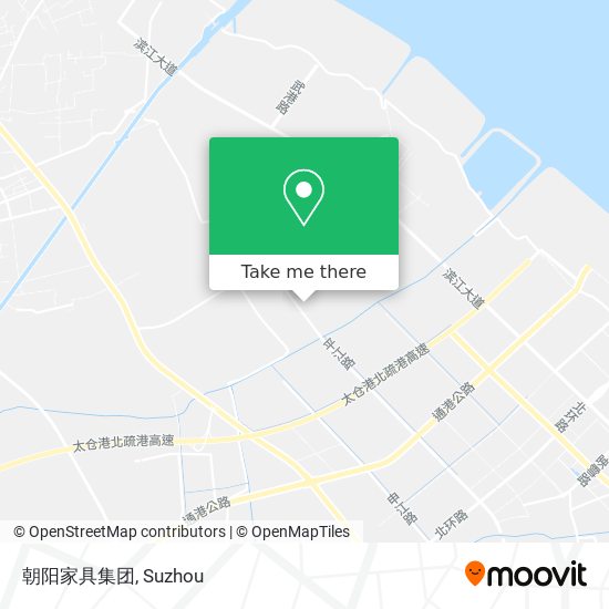朝阳家具集团 map