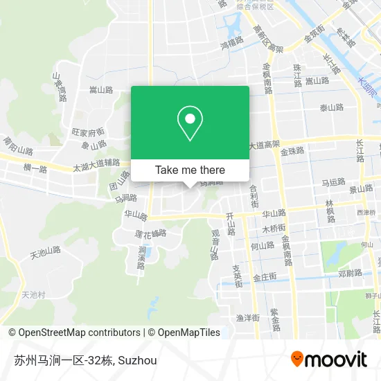 苏州马涧一区-32栋 map