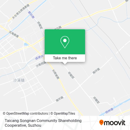 How To Get To 太仓市松南社区股份合作社in 太仓市by Bus