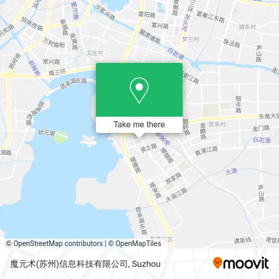 魔元术(苏州)信息科技有限公司 map