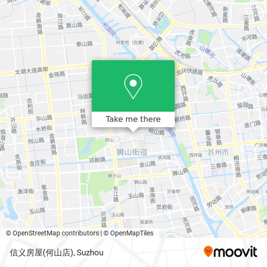 信义房屋(何山店) map
