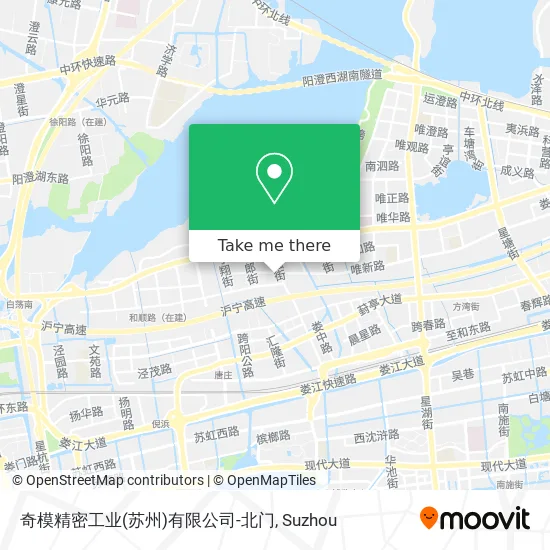 奇模精密工业(苏州)有限公司-北门 map
