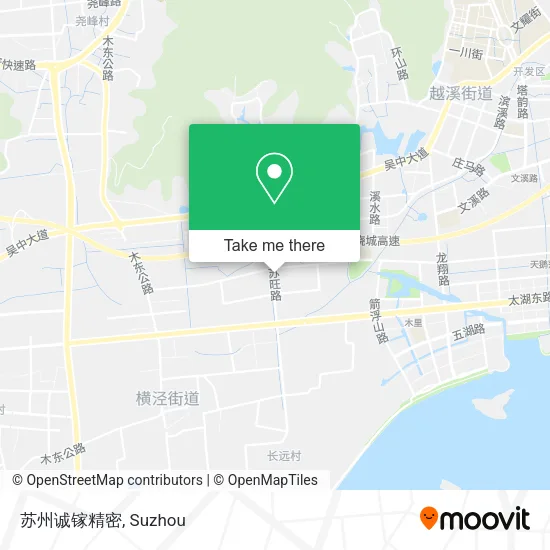 苏州诚镓精密 map