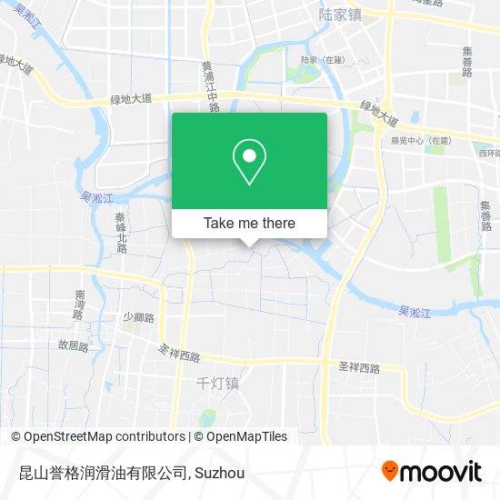 昆山誉格润滑油有限公司 map