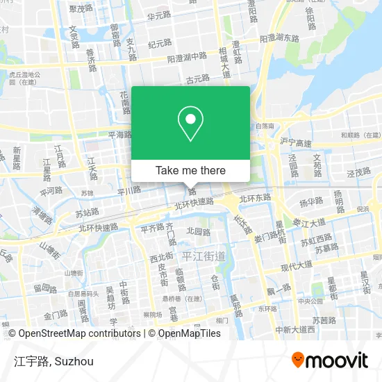 江宇路 map