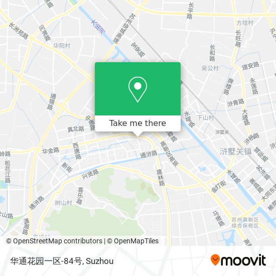 华通花园一区-84号 map