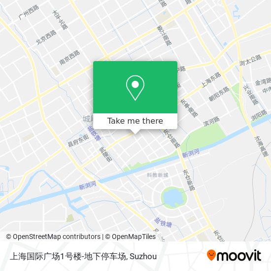 上海国际广场1号楼-地下停车场 map