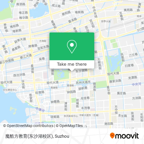 魔酷方教育(东沙湖校区) map