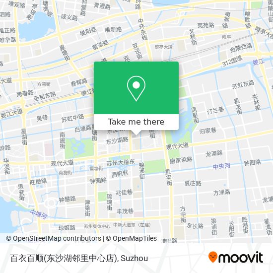 百衣百顺(东沙湖邻里中心店) map