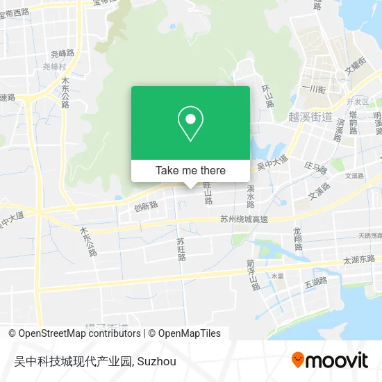 吴中科技城现代产业园 map