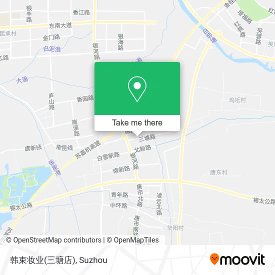 韩束妆业(三塘店) map
