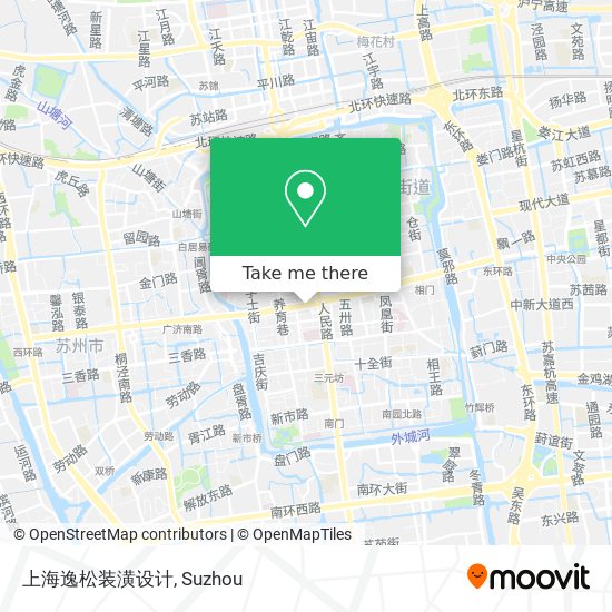 上海逸松装潢设计 map
