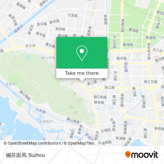 樾苏面局 map