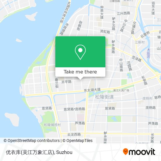 优衣库(吴江万象汇店) map