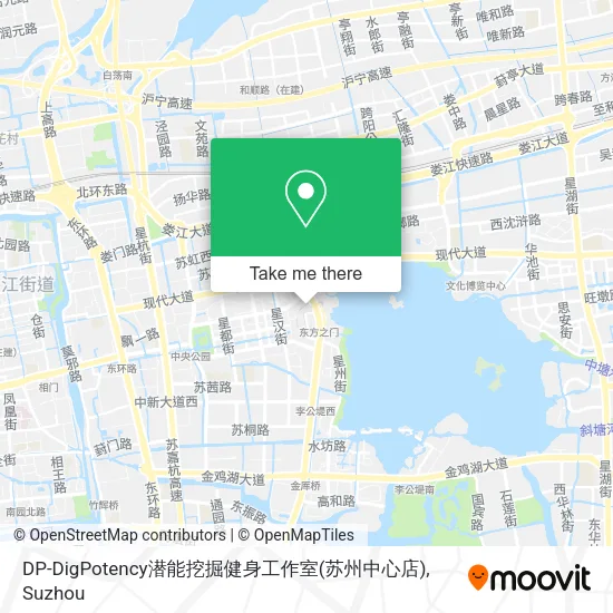 DP-DigPotency潜能挖掘健身工作室(苏州中心店) map