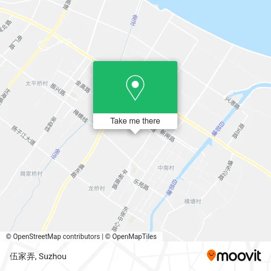 伍家弄 map