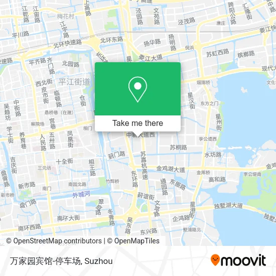 万家园宾馆-停车场 map