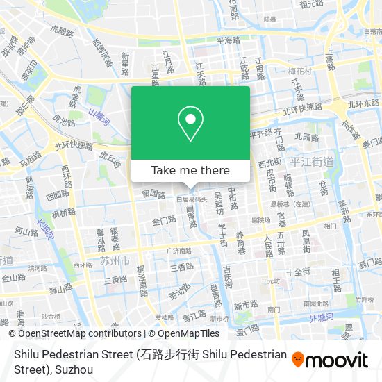 Shilu Pedestrian Street map