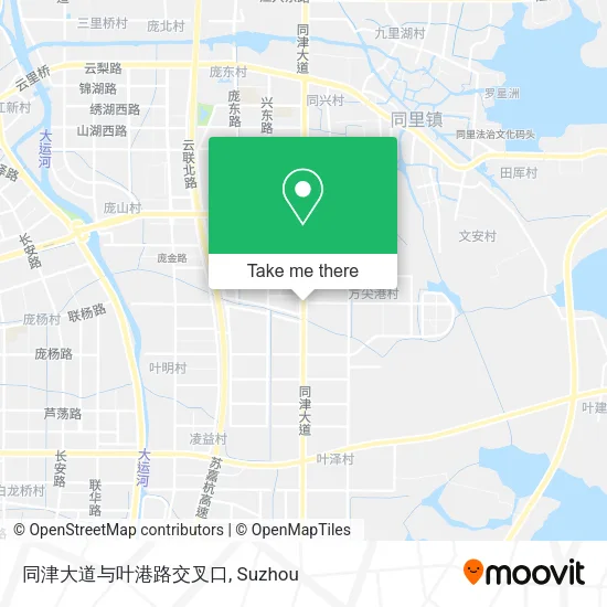 同津大道与叶港路交叉口 map