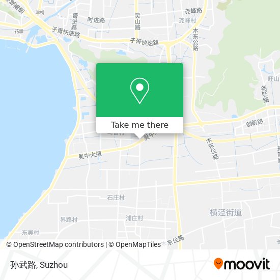 孙武路 map