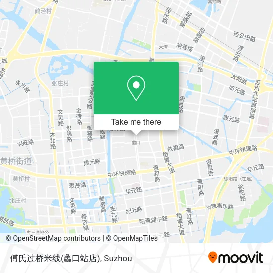 傅氏过桥米线(蠡口站店) map