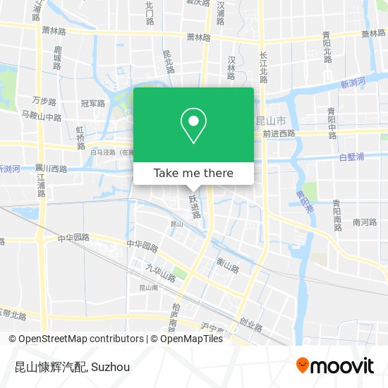 昆山慷辉汽配 map